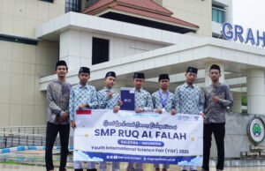 Santri SMP RUQ Al Falah Raih Prestasi Internasional di Ajang Youth International Science Fair 2025